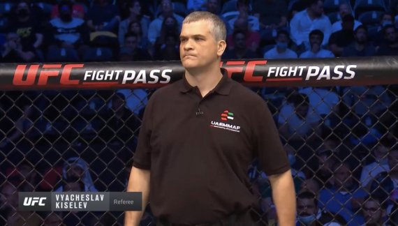 Vyacheslav Kiselev Removed from Second Officiating Assignment at UFC 267